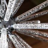 Novel Creative Design Iron Chandelier - Glowing Snowflake Droplight - heparts