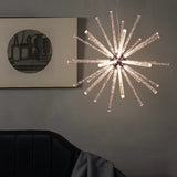 Novel Creative Design Iron Chandelier - Glowing Snowflake Droplight - heparts