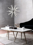 Novel Creative Design Iron Chandelier - Glowing Snowflake Droplight - heparts