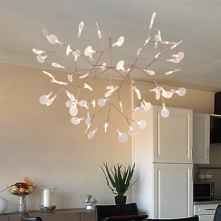 Unique Firefly Branched Sputnik Pendant Light Chandelier Ambient Light ...