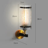 Luxury Wall Lamp Modern Minimalist Art Glass Hazy Light Sconces