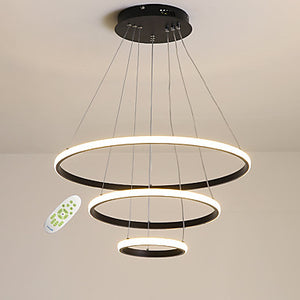 Outer Glow 3-Lights 60cm Circle Chandelier Ambient Light LED Integrated