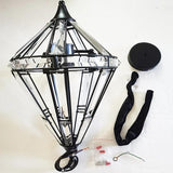 Pendant Light LED Unique Design Chandelier Metal Geometrical Painted Finishes Contemporary Vintage