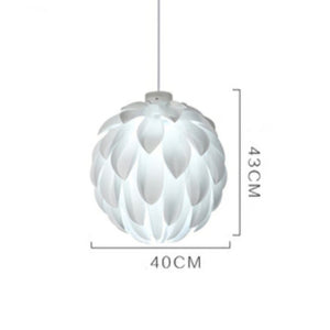 Pine Cone Lamp Petal Romantic INS Acrylic Pendant lighting