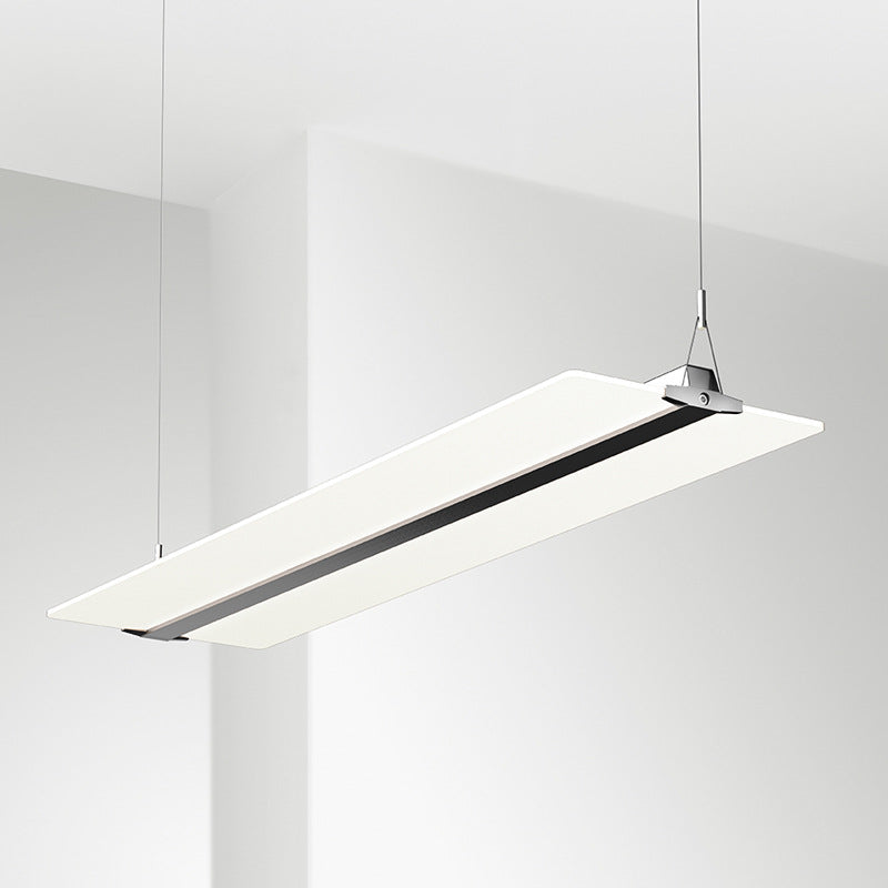 Rectangle Modern Led Pendant Light Chandelier Modern Creative Frameless ...