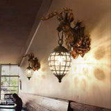 Retro Antler Mini Style Wall Lights & Sconces Ambient Light Home Decor American Village E14 - heparts