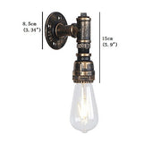 Retro Pipe Simple Vintage Wall Lamps & Sconces Metal 110-240V 60 W - heparts