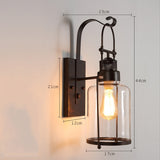 Rustic Lodge Wall Lamps & Sconces Metal Wall Light Edison bulb E26/E27 - heparts