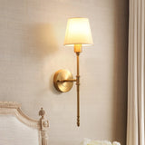 Solid Brass Sconce Wall Lights Vanity Lighting Mid Century Sconce Bedroom - heparts