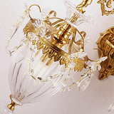 Pattern Traditional Copper Wall Light Creative Makeup Retro Sconces Living Room Indoor E12/E14