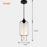 Various Color Cylinder Pendant Light Ambient Light - Mini Style, 110-240V Edison Bulb Included - heparts