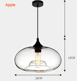 Various Color Cylinder Pendant Light Ambient Light - Mini Style, 110-240V Edison Bulb Included - heparts