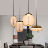 New Various Color Glass Cylinder Pendant Light Ambient Light - Mini Style, 110-240V - heparts