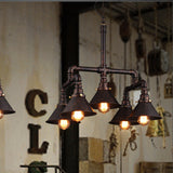 Vintage Industrial Pipe Edison Bulbs Retro Pendant Lights