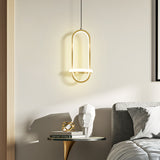 Modern 15 cm LED Pendant Light Modern Nordic Gold Circle Design