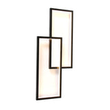 Modern Led Wall Lamp Black Wall Sconces for Bedroom Living Room TV Background Stairs Indoor Decor Lighting