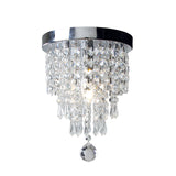 8 Inches LED Crystal Ceiling Light Plafonnier Lustre for Corridor Entrance Kitchen Lighting Fixtures Home Decor