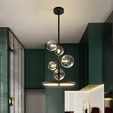Modern Circle LED With Bubble Glass  G9 Lamp