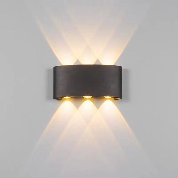 LED Outdoor&Indoor IP65 Waterproof Wall Lamp Creative Simple Modern Wall Lamp Spot Lights