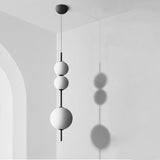 Nordic Minimalist Chandelier Modern Creative String Glass Pendant Lighting
