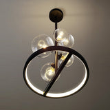 Modern Circle LED With Bubble Glass  G9 Lamp