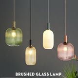 Nordic Retro restaurant colorfull glass pendant lights Creative living room Lamp Simple bedside lamp LED E26/E27 light