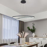 Modern led Pendant lights for living room dining room Matte Black/White 90-260V hanging Pendant lamp