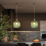 Nordic Retro restaurant colorfull glass pendant lights Creative living room Lamp Simple bedside lamp LED E26/E27 light