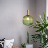 Nordic Retro restaurant colorfull glass pendant lights Creative living room Lamp Simple bedside lamp LED E26/E27 light