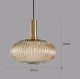 Nordic Retro restaurant colorfull glass pendant lights Creative living room Lamp Simple bedside lamp LED E26/E27 light