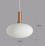 Nordic Retro restaurant colorfull glass pendant lights Creative living room Lamp Simple bedside lamp LED E26/E27 light