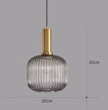 Nordic Retro restaurant colorfull glass pendant lights Creative living room Lamp Simple bedside lamp LED E26/E27 light