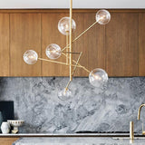 Europe Modern Creative Concise Style Glass Pendant Light Glass Bubbles Study Livingroom Restaurant Cafe Decoration Lamp