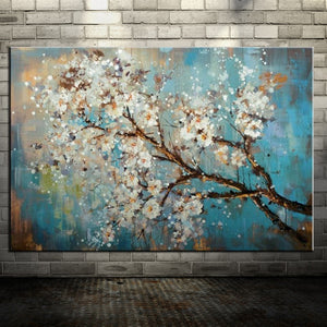 Heparts Hand Painted Flowers Tree Draw Morden Oil Painting On Canvas Pop Art Posters Wall Pictures For Live Room Home Decoration