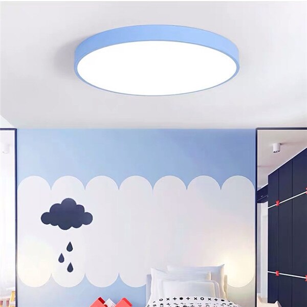 Macarons Color Round LED Ceiling Lights Modern Ceiling Lamp Macarons Color Round LED Ceiling Lights Modern Ceiling Lamp