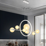 7/10-Lights Modern LED Novelty Glass bubble Chandelier Nordic Dining room Lamp Restaurant lighting Kitchen Island Home Decor Hanging lights