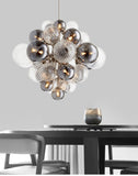 Post-modern LED Novelty Glass Chandelier Nordic Living room Pendant Lamps Bedroom lighting Home Decor Dining room Hanging lights