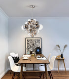 Post-modern LED Novelty Glass Chandelier Nordic Living room Pendant Lamps Bedroom lighting Home Decor Dining room Hanging lights