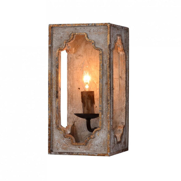 Vintage Wooden Wall Lamp for Living Room Bedroom Aisle Country Sconce Ambient Lights
