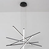 Modern LED Chandelier Aluminum Pendant Lamp for Dining Living Room Shop Stair Lighting Fixtures