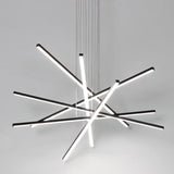 Modern LED Chandelier Aluminum Pendant Lamp for Dining Living Room Shop Stair Lighting Fixtures