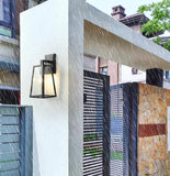 Vintage Outdoor Waterproof wall lamps LED IP65 Glass luminaria porch light LOFT Industrial outdoor hotel Garden Wall Lightings