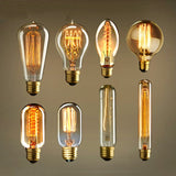 Edison bulb lampada retro lamp incandescent ampoule vintage E27 40w 220V For Decor Filament Bulb E27 Pendant Lights Antique Bulb - heparts