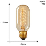 Edison bulb lampada retro lamp incandescent ampoule vintage E27 40w 220V For Decor Filament Bulb E27 Pendant Lights Antique Bulb - heparts