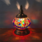 Turkish Mosaic Lamps for Wedding Deco Bedroom Living room turkish mosaic table lamps handmade lampshade Glass mosaic lamp - heparts
