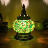 Turkish Mosaic Lamps for Wedding Deco Bedroom Living room turkish mosaic table lamps handmade lampshade Glass mosaic lamp - heparts