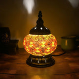 Turkish Mosaic Lamps for Wedding Deco Bedroom Living room turkish mosaic table lamps handmade lampshade Glass mosaic lamp - heparts