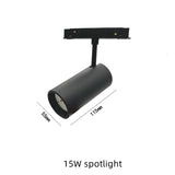 20cm Modern Magnetic Track Linear DIY Lighting System Embedded  LED Spotlight Downlight Living Room Office