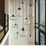 Various Color&Shape Glass Pendant Light Ambient Light - Mini Style, 110-240V Edison Bulb Included